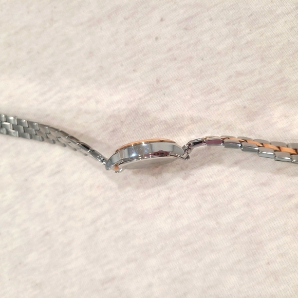 NWT Caravelle Women's Two Tone Quartz Watch Designed By Bulova - Picture 7 of 14